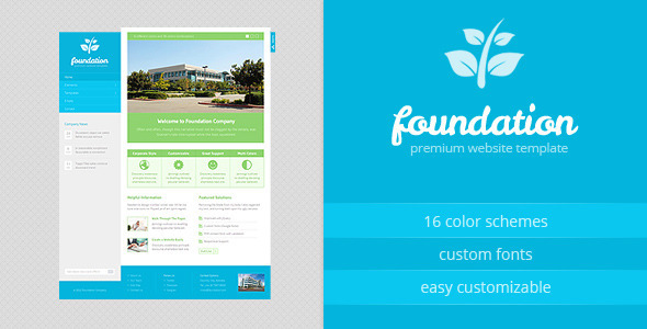 foundation html template html others themeforest foundation template