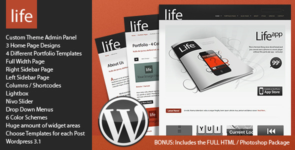 Life Premium WordPress Theme - Wordpress :: Themeforest