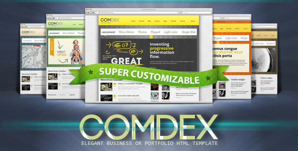 comdex clean and modern website template html others