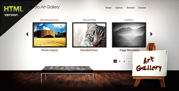 art gallery website template free download goal goodwinmetals co