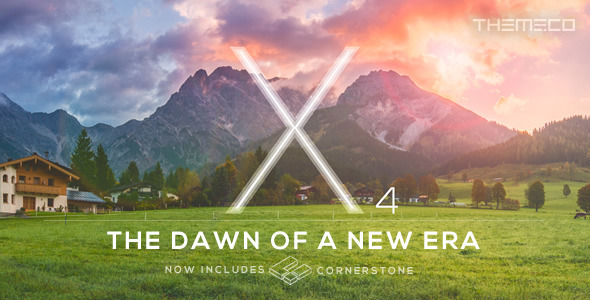 X | The Theme v4.0.6 - Themeforest Wordpress theme - Wordpress ...