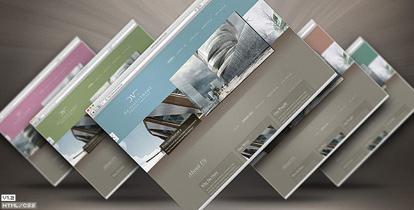 da vinci theme themeforest one page portfolio 12 skins in 1 html