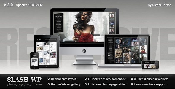 Slash WP v2.0 - Themeforest Premium Wordpress Theme - Wordpress ...