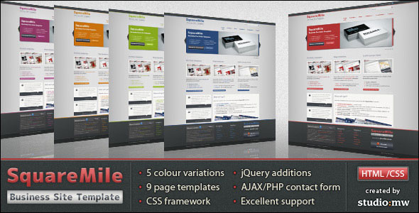 business portfolio template