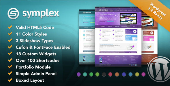 Symplex Premium & Portfolio WP Themeforest Theme - Wordpress :: Themeforest