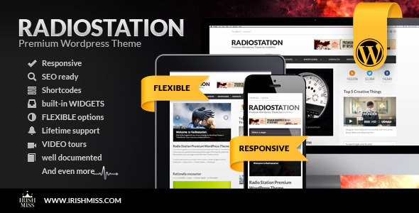Radio Station Premium Wordpress Theme Wordpress Themeforest Radio Station Premium Wordpress Theme Wordpress Themeforest