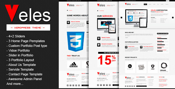 VELES - Themeforest Premium Theme - Wordpress :: Themeforest
