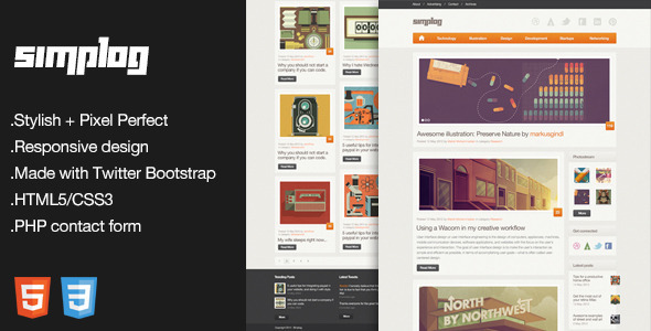 simplog responsive html5 blog template html others simplog responsive html5 blog template html others