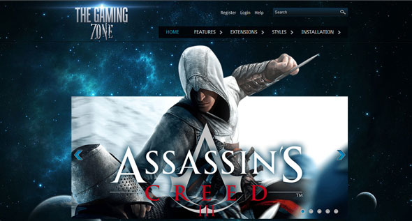 free game template