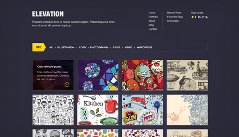 Elevation v1.4 - ThemesKingdom Portfolio Wordpress Theme - Wordpress ...