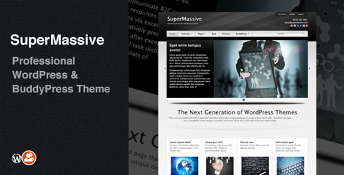 SuperMassive 4.5 : Multi-Purpose WordPress/BuddyPress Theme